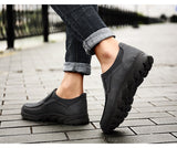 Walking Shoes Men's Handmade Retro Men's Casual Loafers Slip on Sneakers Mart Lion   