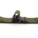  Men's 125 135 145 155 165cm Tactical Belt 5CM Wide Military Nylon Canvas Waist Belts Quick Release Magnetic Buckle Mart Lion - Mart Lion