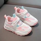 Children Casual Shoes Soft Sole for Baby Boys and Girls Sport Sneakers Autumn Kids Breathable Anti-Slip Mart Lion pink 26 