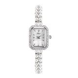 Women Watches Full Diamond Rhinestone Watch Ladies Girls Bracelet  Female Quartz reloj mujer Mart Lion Silver  