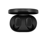 Wireless Bluetooth Earphones Handfree 8D Stereo Wireless Earbuds Headset With Mic Mart Lion A6S  black  PVC bag  