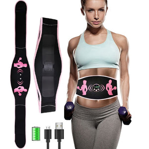 EMS Muscle Stimulation Abs Abdominal Belt Trainer Stimulator Massage Fitness Slimming Massager Belly Weight Loss Body Shaping Mart Lion Default Title  