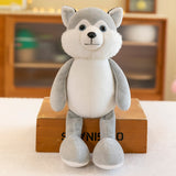 Stuffed Plush Animals Toys Soft Dolls Rabbit Dog Bear Wolf Model Children Kawaii Baby Kids Hobbie Toys Mart Lion   