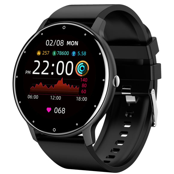Smart Watch Men's Elegant Women Smartwatch Heart Rate Sleep Monitor Sport Fitness Music Ladies Waterproof Wrist Watch Mart Lion Black China 