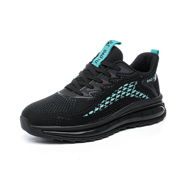 Air Cushion Running Shoes Men's Mesh Blade Sneakers Breathable Sports Outdoor Jogging Designer Mart Lion 8803black blue 6.5 
