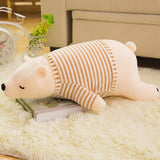  Soft/Cute Polar Bear Toys Bear Plush Stuffed Toys Long Pillow Home Decorations Birthday Gift to Girlfriend Kids Friends 35-110cm Mart Lion - Mart Lion