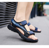  Men's Sandals Summer Shoes Trendy Slippers Breathable Beach Flip Flops Casual Slip-on Flats Sandals Mart Lion - Mart Lion