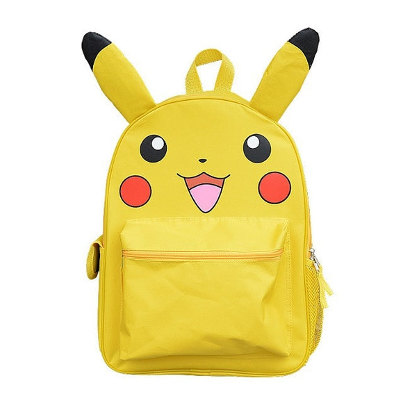 Pokemon Children's School Backpack Storage Bag Kawaii Pikachu Pencil Case Anime Doll Travel Bag Boy Of Girl Toys Xmas Mart Lion A  