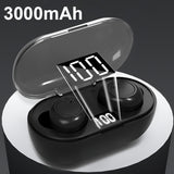 TWS Bluetooth 5.1 Earphones 3500mAh Charging Box Wireless Headphone 9D Stereo Sports Waterproof Earbuds Headsets With Microphone Mart Lion F  