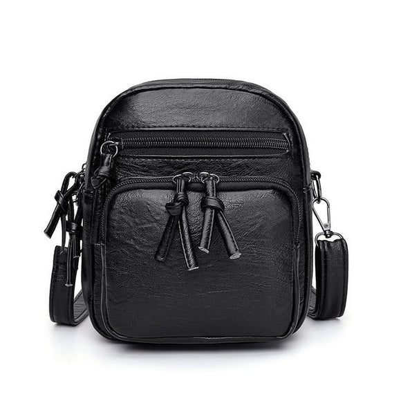 Retro Designer Small Handbag for Women Crossbody Shoulder Bag Female Messenger Bag Ladies and Gentlemen Phone Purse Mart Lion Black  