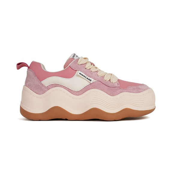 Pink Cute Rainbow Pony Casual Shoes Women Platform Sneakers Thick Soled Elevator Girls Casual Kateboarding Flat Mart Lion Pink 35 