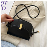 Retro Crossbody Bags Female Bags Trendy Tide Net Red Trend ins Saddle Bag Shoulder Bag Mart Lion   