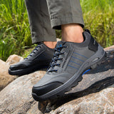 Padded Outdoor Men's Sneakers Breathable Trail Running Shoes Trekking Hiking Male Sports Shoes Tactical Men's Mart Lion   