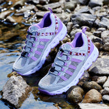 Summer Men's Mesh Hiking Shoes Quick dry Anti-Slip Wading Breathable Upstream Women Hiking Sneakers Mart Lion   