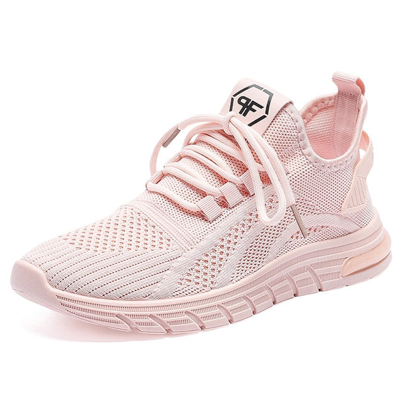 Spring Women's Shoes Sneakers Korean Style Breathable Sports Casual Solid Color Air Mesh Mart Lion   