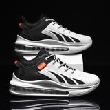 Men's Running Shoes Non-slip Shock Absorption Sneaker Lightweight Tennis Shoe Breathable Shoes Zapatillas Hombre Mart Lion black white 6912 39 