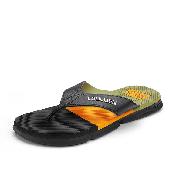  Men's Flip Flops Outdoor Slippers Home Trendy Casual Beach Shoes Water Summer Sandals Zapatillas Hombre Mart Lion - Mart Lion