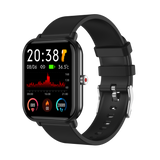 Body Temperature Measurement Smart Watch Women Men's Smartwatch Heart Rate Monitor Sport Fitness Information Reminder Mart Lion Black  