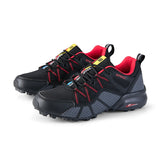 Hiking Shoes Men's Hiking Boots Trekking Wear-resistant Outdoor Hunting Tactical Sneakers Mart Lion BlackRed Eur 40 