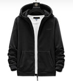 Men`s Streetwear Soft shell Fleece Jackets youth Casual sportswear Hip Hop anime Hoodies Sweatshirts Mart Lion Black L 