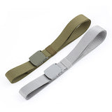 Automatic Buckle Nylon Belt Men's Army Tactical Belt Military Waist Canvas Belts Cummerbunds Strap Mart Lion   