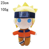 23-30cm Naruto Anime Plush Toys Naruto Uchiha Itachi Kakashi Sasuke Gaara Cute Figure Stuffed Dolls Pendant Kids Xmas Mart Lion 23cm Naruto B  