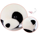 20cm Cute Lying Panda Doll National Treasure Zoo Plush Toy Mart Lion   