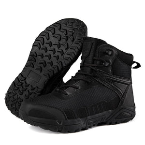 Fujeak Men's Tactical Boots Outdoor Motorcycle Shoes Winter Combat Ankle Work Safety Special Force Mart Lion   