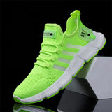 Men's Light Running Shoes Summer Mesh Sneakers Breathable Outdoor Walking Comfort Sport Mart Lion G178 green 39 