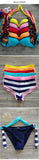 Women Swimwear Bikini Set Vintage Solid Sunscreen Female Swimsuit Beach Suit Ladies Bathing Suits Mart Lion   