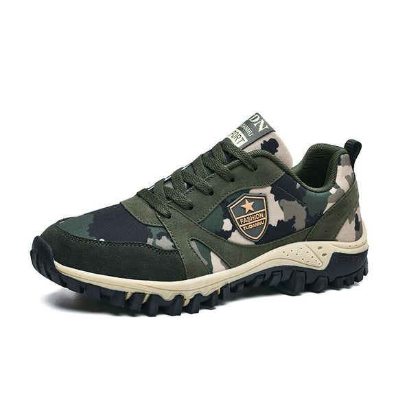 Hiking Shoes Woman Sneakers Men's Sports Unisex Canvas Camouflage Field Female Footwear Couples Running Walking Mart Lion   