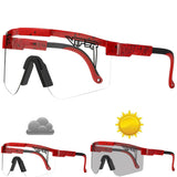 Adult Photochromic Cycling Glasses Men's Women Outdoor Sport Sunglasses Mtb Bike Bicycle Goggles UV400 Eyewear Mart Lion CB9  