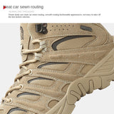 Men's Boots Outdoor Hiking Tactical Military Combat Autumn Shoes Light Non-slip Desert Ankle Mart Lion - Mart Lion