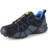Men's Running shoes Outdoor Lightweight Air cushion Marathon Sneakers Jogging Training Travel Casual Sport Shoes Mart Lion K600 black blue 38 