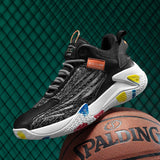 Basketball Shoes Sports Men's Flying Woven Breathable Mesh Lace-up Korean Version Trend Cross-border Mart Lion 001 39 