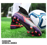 Trend Soccer Shoes Men's Professional Football Boots Futsal Soccer Cleats Outdoor Colorful Football Training Sneakers Mart Lion   