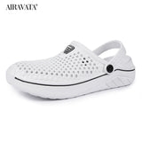 Summer Slippers Men's Women Beach Sandals Outdoor Comfy Clogs Shoes Flip Flops Mart Lion White 36 