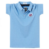 Men's Clothing Top Grade Designer Logo Summer Men's Polo Shirts with Short Sleeve Turn Down Collar Casual Tops Mart Lion   