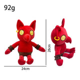 31cm Doors Ro-blox Screech Plush Toys Cute Soft Stuffed Game Dolls For Kid Mart Lion 28cm  