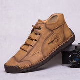 Ankle Boots Handmade Leather Western Classic Men's Hiking Trekking Outdoor Work Shose Mart Lion   