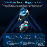 Bluetooth Headphones Wireless Earphones Handfree Ear Buds 8D Stereo With Mic Mart Lion   