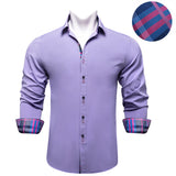 Men's Shirt Long Sleeve Cotton Red Button-down Collar Social Casual Shirts Men's DiBanGu Clothing Mart Lion CY-2227 S 