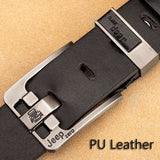 Luxury Designer Belts for Men's Vintage Spilt Genuine Leather Pin Buckle Waist Strap Belt for Jeans Mart Lion Black C China 100cm