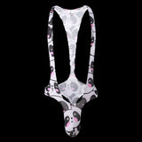 men's Underwear Gay Briefs Bodysuit Sissy Thong Print Jockstrap Slip Homme Erotique Tanga Hombre Cueca Mart Lion Panda M 