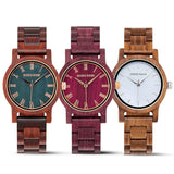 Women Men Wooden Watches Female Clock Wristwatches Reloj Mujer Feminino Mart Lion   