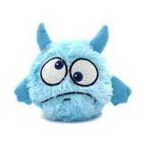 Interactive Dog Toys Bouncing Giggle Shaking Ball Dog Plush Toy Electronic Vibrating Automatic Moving Sounds Monster Puppy Toys Mart Lion Light blue  