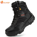 Winter Tactical Military Combat Men's Leather Boots US Army Hunting Trekking Camping Mountaineering Mart Lion   