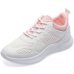 Spring and Summer Sports Women's Shoes Air Mesh Casual Running Versatile Sneaker Zapatos De Mujer Mart Lion 4 35 
