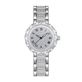 Men Women Quartz Watch Diamond Watches  Casual Star Shinning Wristwatche reloj de mujer Mart Lion Silver  