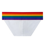 Jockmail Underwear Men's Briefs Slips Penis Pouch Panties Bikini Brief Cueca Gay Hombre Breathable Underpants Rainbow Mart Lion   